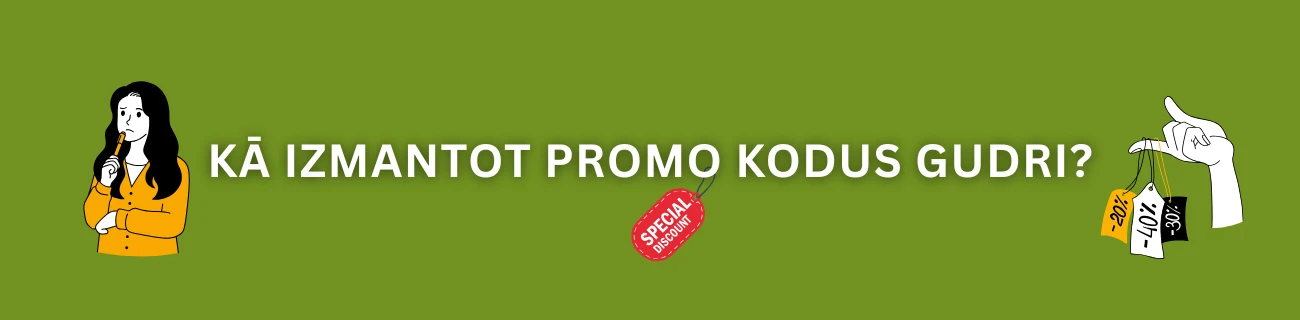 Promo kodi: kā pareizi izmantot