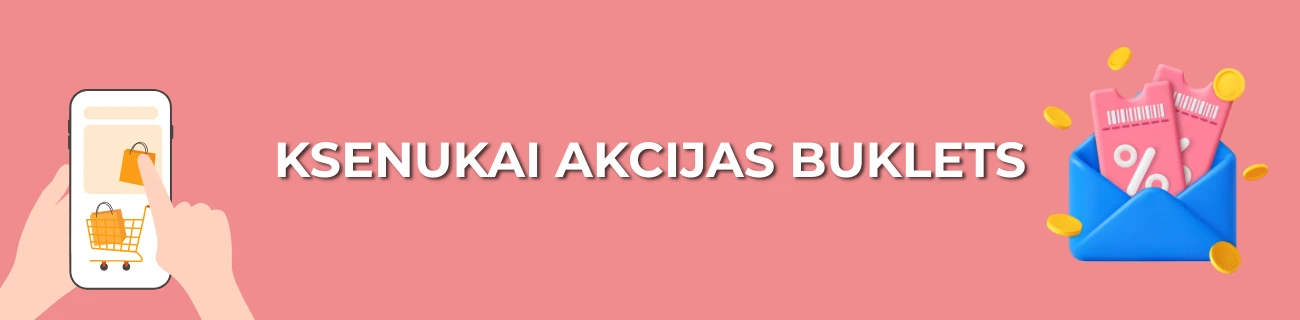 ksenukai akcijas buklets