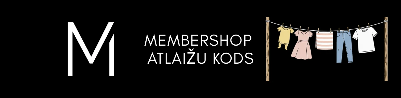 memebershop atlaižu kods