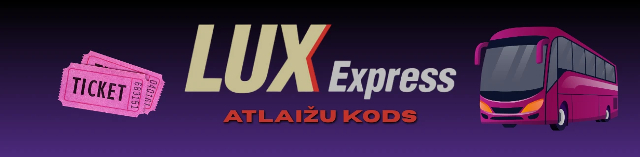 lux express atlaižu kods