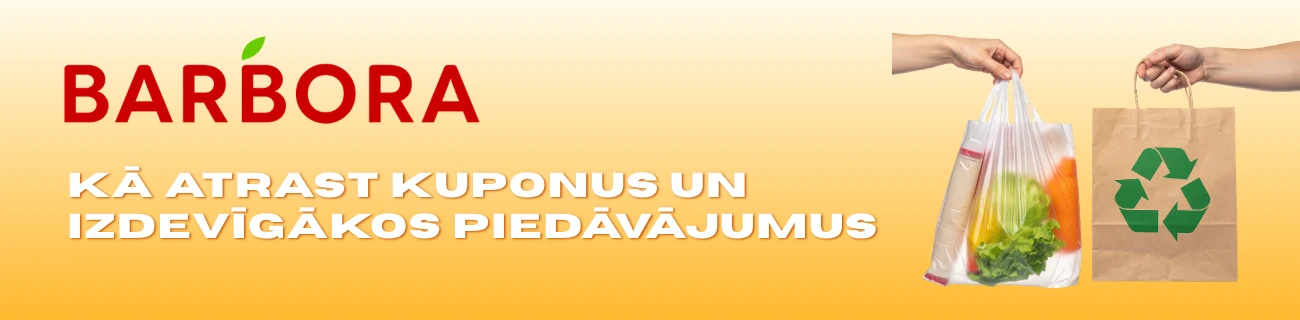 Kā atrast Barbora kuponus un izdevīgākos piedāvājumus