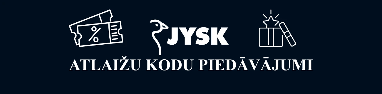 jysk atlaižu kodu piedāvājumi