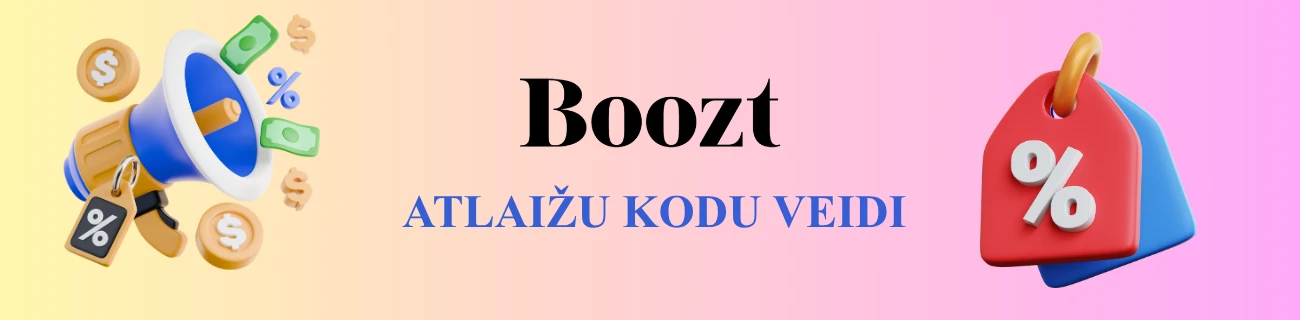 boozt  atlaižu kodu veidi